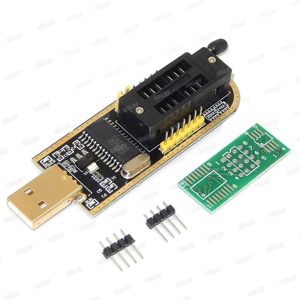 CH341A программист биос + SOIC8 SOP8 тестовый зажим 1 8 в адаптер для Iphone 150mil 24 25 серия EEPROM