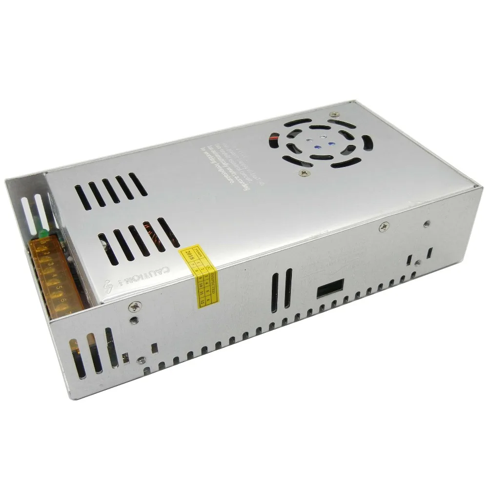 24V 20A 500W импульсный источник питания встроенный вентилятор охлаждения AC 110/220 V к DC 24V DC трансформатор для светодиодных лент светильник
