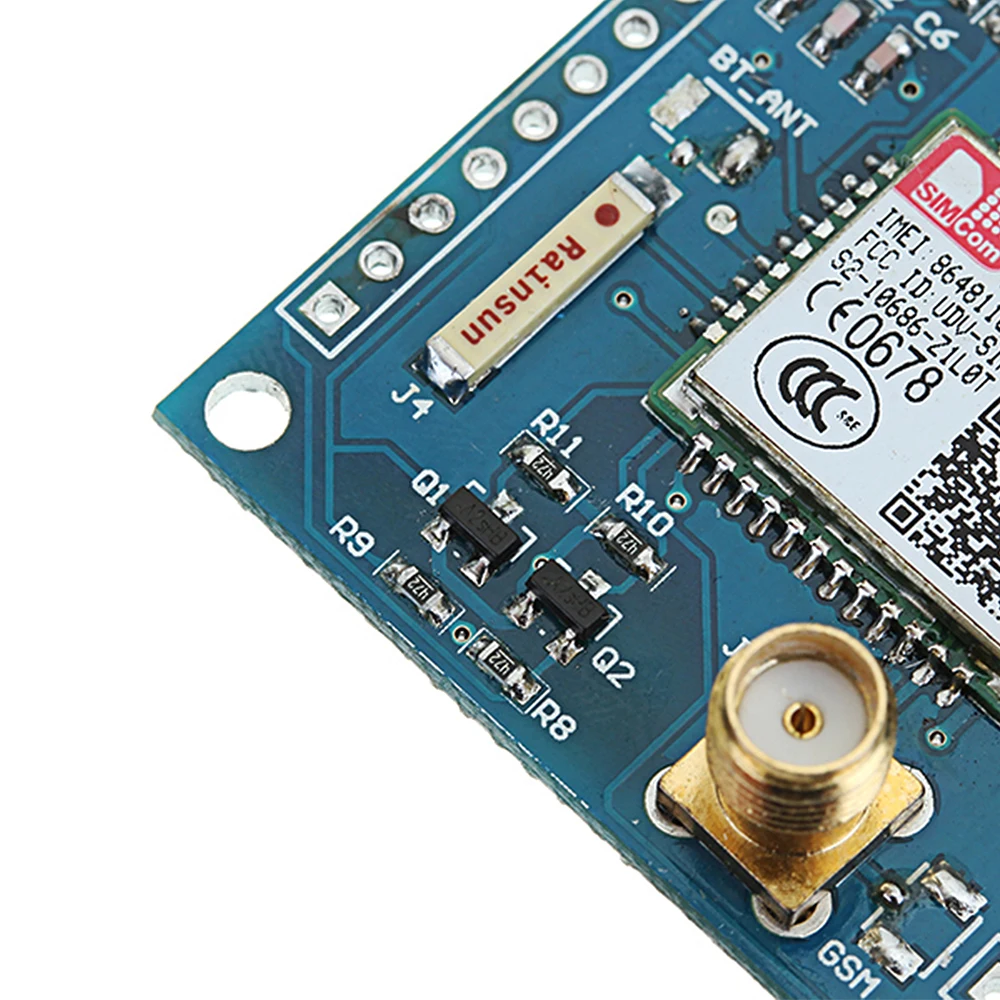 С клеевой палкой SIM800C макетная плата GSM GPRS модуль Поддержка сообщений bluetooth TTS DTMF