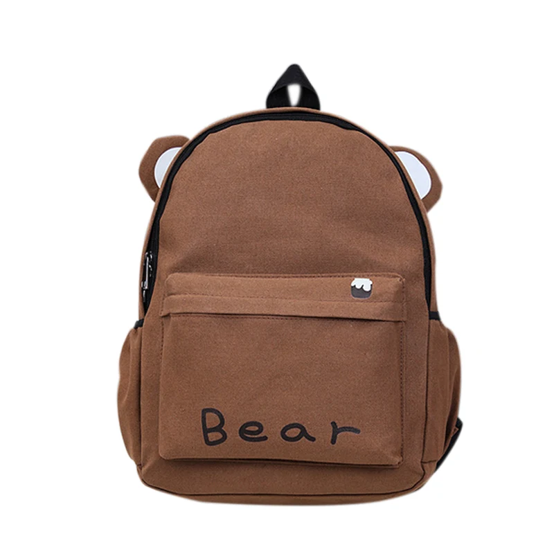 Женский рюкзак в стиле Харадзюку с длинными ушками кролика милого кота