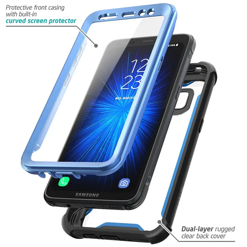 Чехол для Samsung Galaxy S8Active i-Blason Ares прочный прозрачный чехол-бампер с полным корпусом