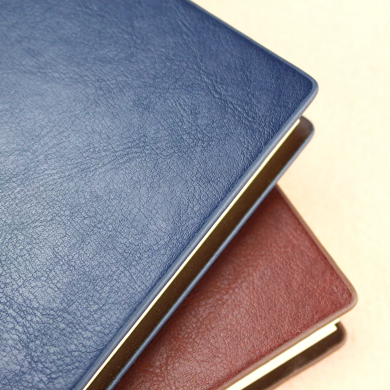 Deli Notebook 16K 160sheets Business Student Writing Books Office PU Cover Planners School and Supplies | Канцтовары для офиса и