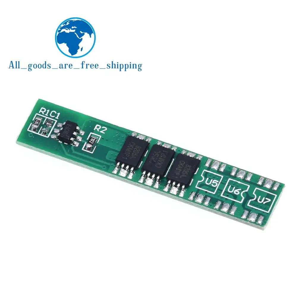 Защитная плата TZT 1S 7.5A 3 7 V li-ion BMS PCM для литий-ионного аккумулятора 18650 |