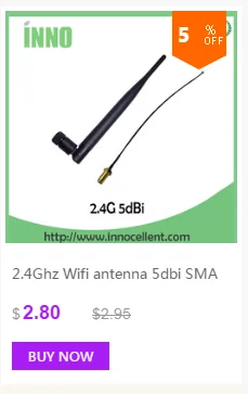 2,4 GHz 5GHz 5,8 Ghz антенна 5dBi RP-SMA разъем двухдиапазонный 2,4G 5G 5,8G wifi антенна SMA мама+ свиной кабель