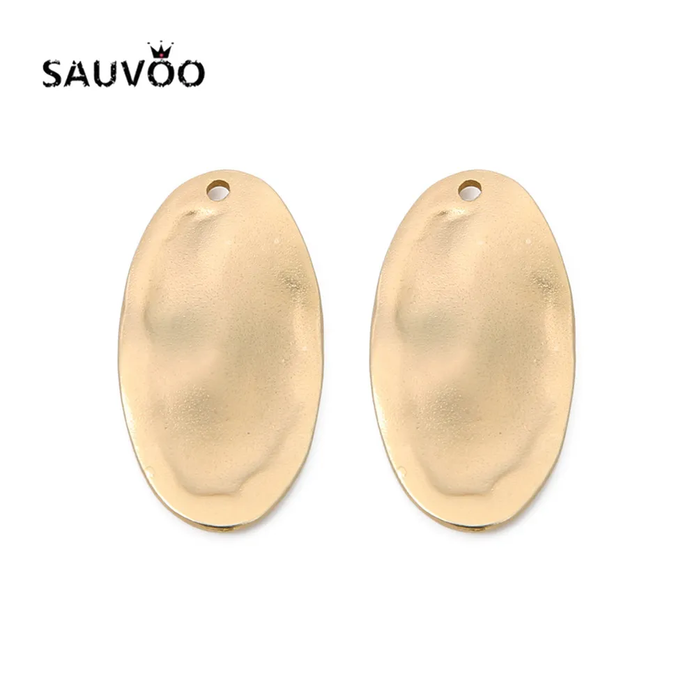SAUVOO 2 шт./партия колье из золотистого сплава подвески модные женские украшения DIY