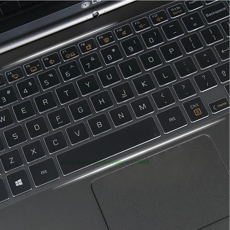 For LG Gram 15Z980 15 15.6 Inch Laptop Keyboard Cover Skin Protector Ultra Thin Dustproof TPU |