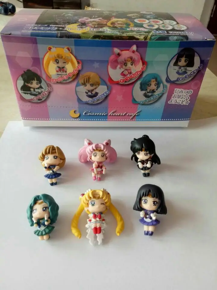 Экшн-фигурки Sailor Moon чайная чашка ПВХ 60 мм матроска Марс Коллекционная модель