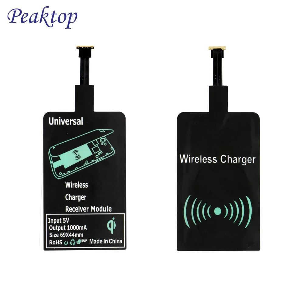 Универсальное беспроводное зарядное устройство Qi на Android с Micro USB