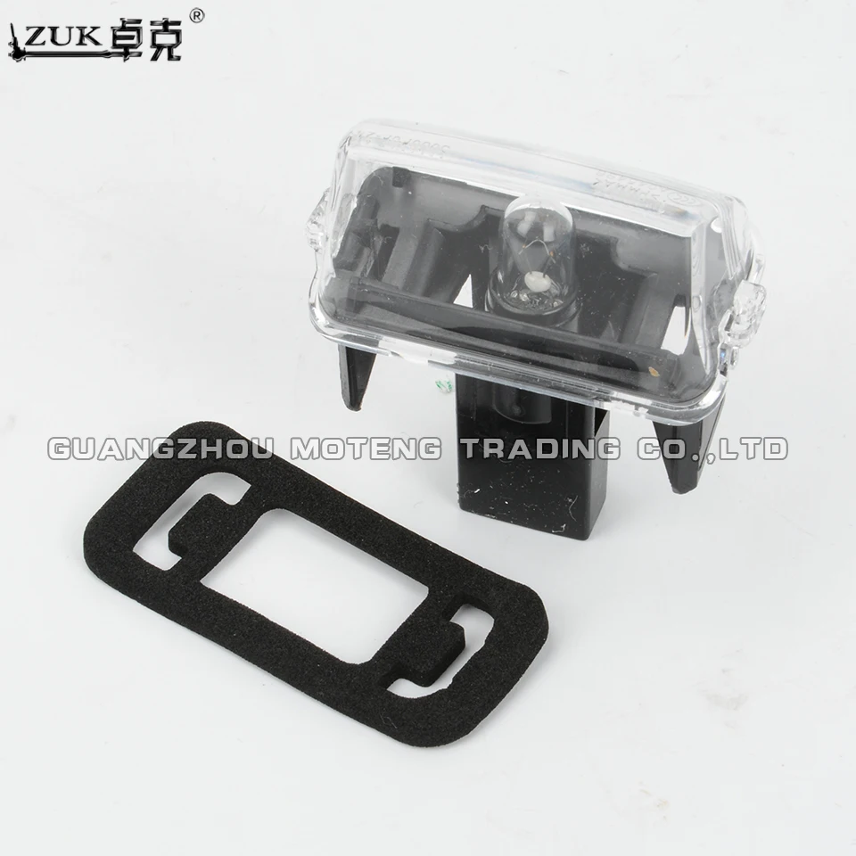 ZUK светильник заднего номерного знака для TOYOTA VERSO 2009-2012 E'Z YARIS Lewin CAMRY COROLLA 2007- AURIS AVENSIS 2008-2013