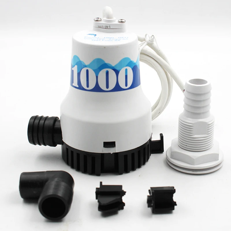 DC 12V 1000GPH погружной Трюмный морской Дренаж/циркуляционный насос|Насосы| |