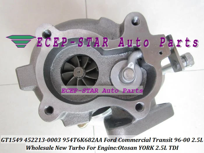 Бесплатная доставка GT1549 452213 0003 0001 Y4T6K682AA Turbo для Ford коммерческий транзит Ван Йорк