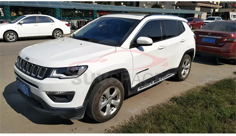 Беговая доска подходит для Jeep все новые компас 2017 2020 боковой шаг Nurf бар