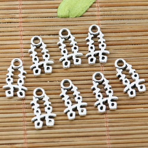 

70pcs tibetan silver Chinese blessing "happiness" word charms EF2247