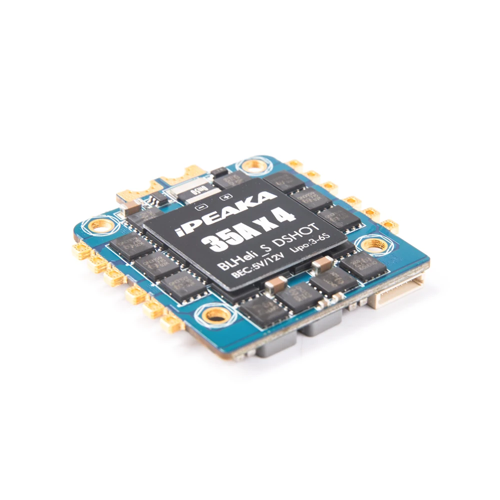 IPeaka 35A DShot 4 в 1 BLHELI_S-(MULTISHOT) встроенный 5 12 В BEC ESC совместимый 2205 бесщеточный