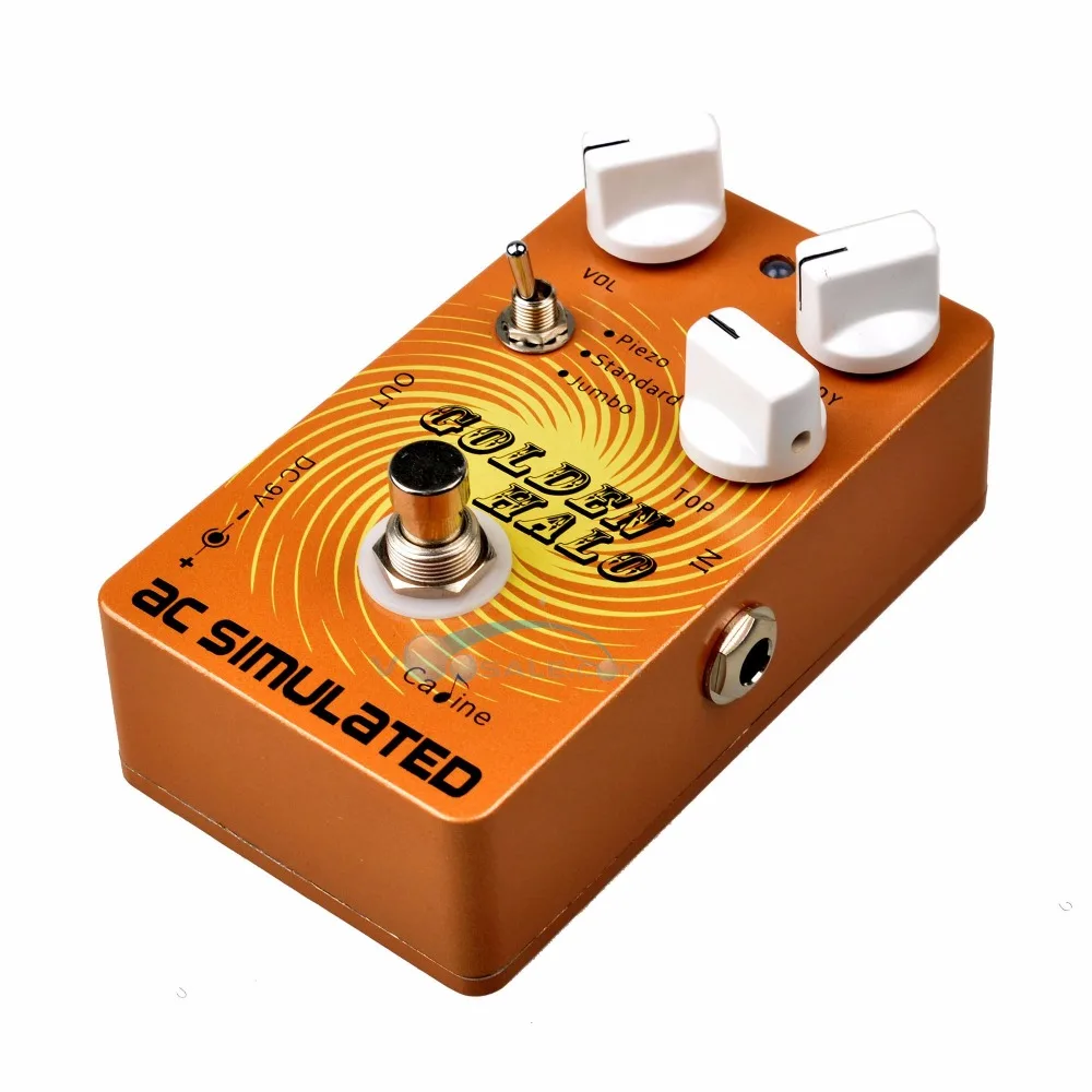 

Caline CP-35 AC SIMULATED Guitar Effects Pedal With True Bypass Acoustic Pedal Effect Guitar Accessories