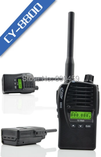 Crony CY 8800 рация 10 Вт 128CH супер высокая мощность двухдиапазонный UHF/VHF 400 470 МГц FM