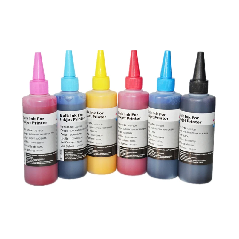 Высококачественная сублимационная Чернила 600 мл для принтера Epson 1290 1400 1430 T50 T60