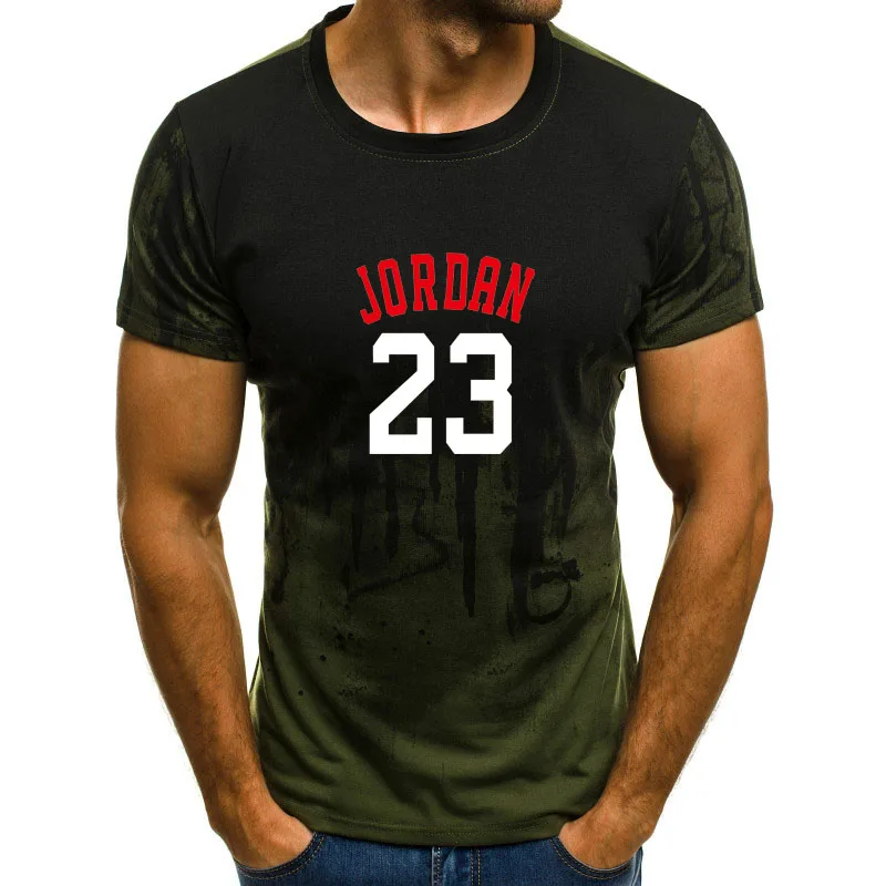 Мужская футболка Jordan 23 с принтом в стиле хип-хоп для фитнеса 2019 | одежда