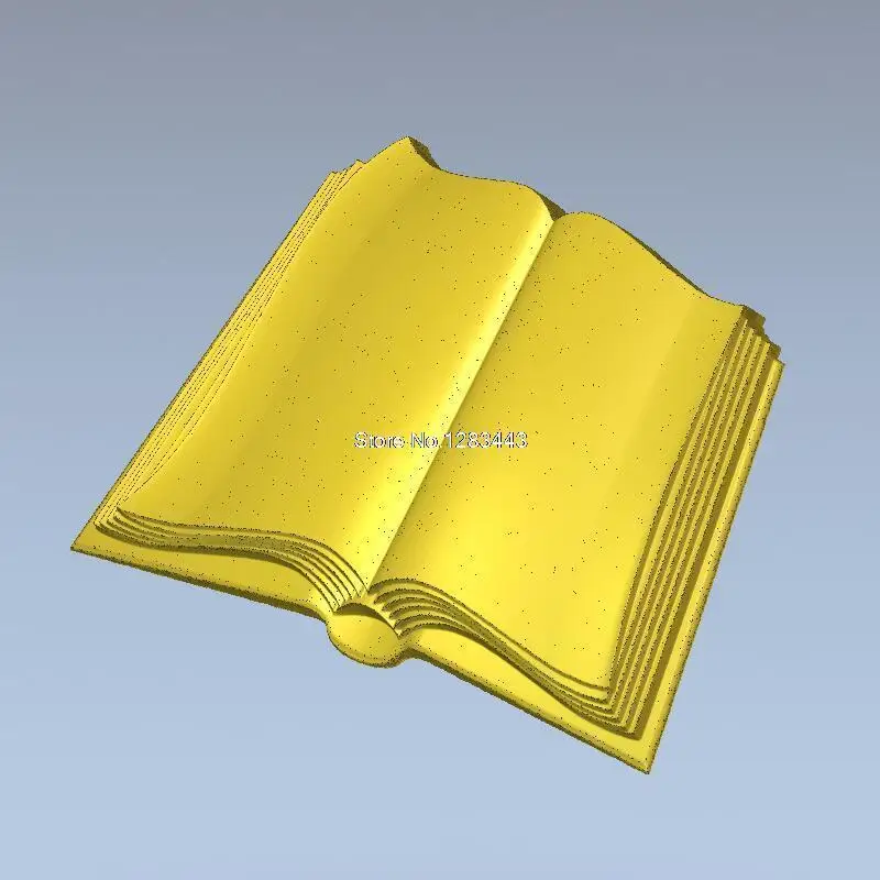 Высокое качество новая 3D модель для ЧПУ 3D резная фигура скульптура машина в STL файл книги