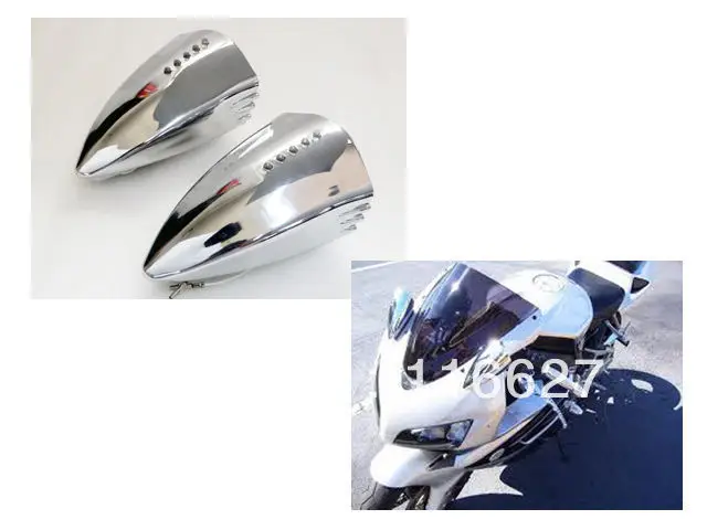 Светодиодный поворотный сигнал для мотоцикла Honda CBR 600 1000 RR Yamaha YZF R1 R6 Kawasaki Ninja Suzuki