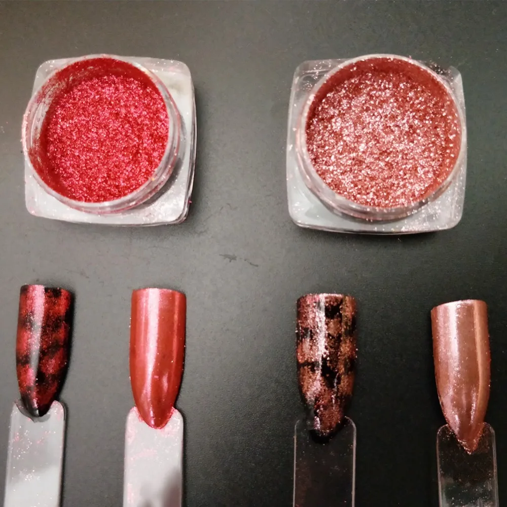 2 коробки 0 г платиновая фольга розовые золотые красные хлопья пигментные