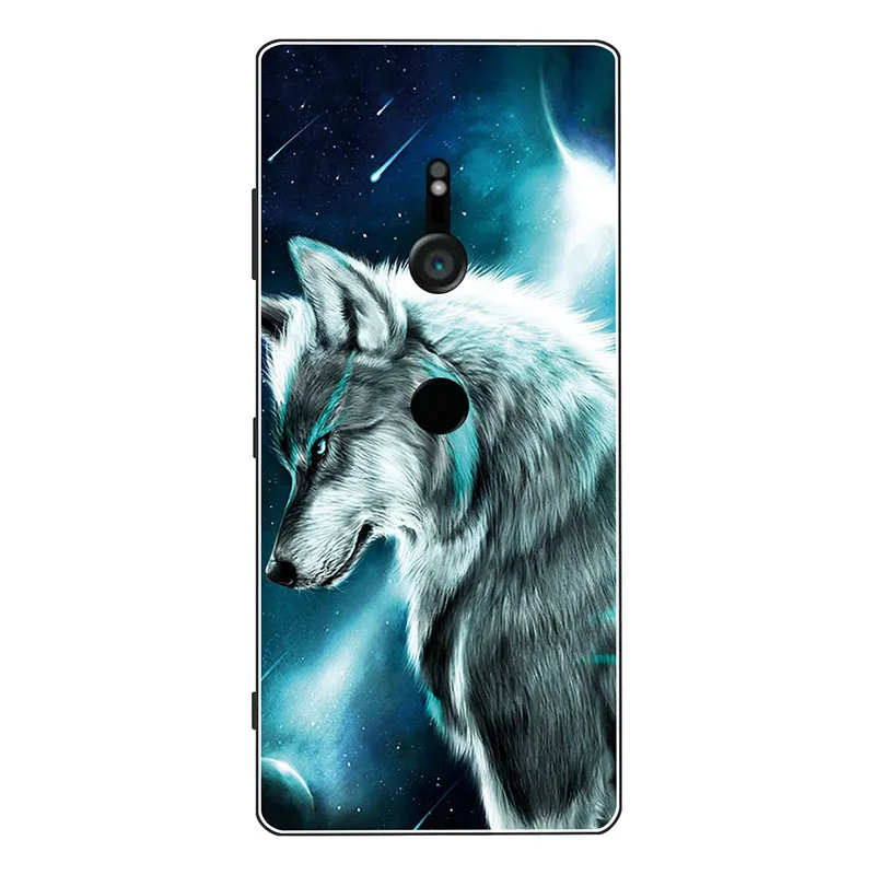 Чехол для телефона Sony Xperia XZ3 силиконовый мягкий ТПУ мультяшный чехол H8416 PF42 H9436 6 0