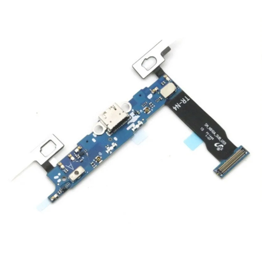 Гибкий кабель для зарядной док станции USB Samsung Galaxy Note 4 Note4 N910F разъем микрофона с