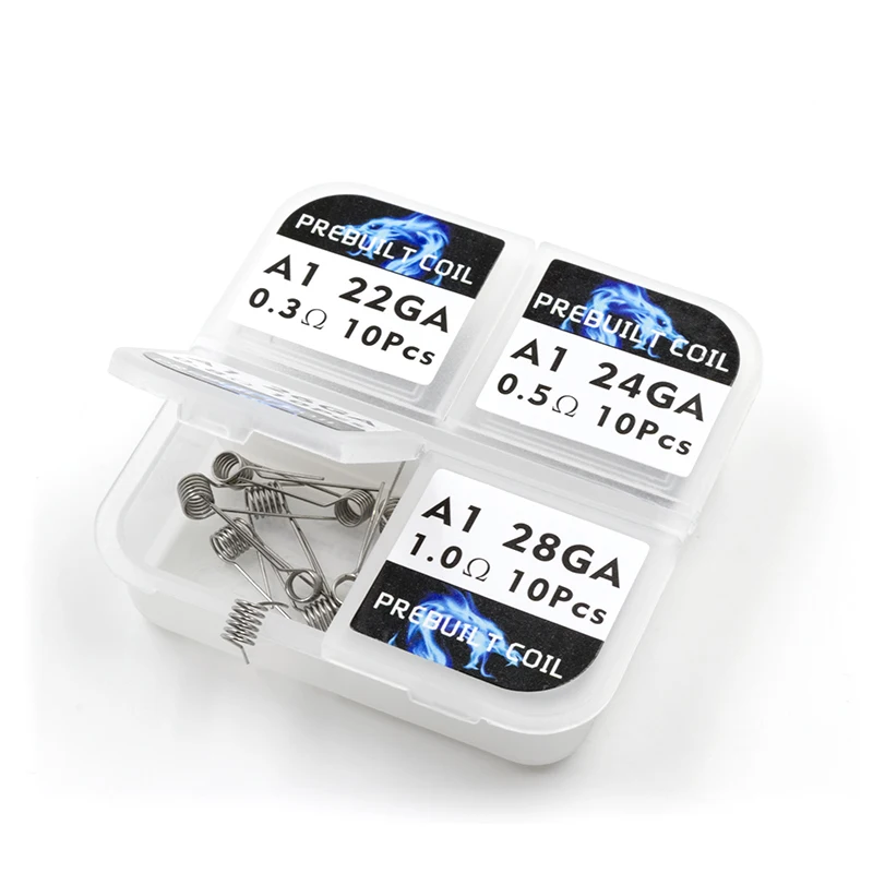 4 в 1 ewinvape готовые катушки Клэптон Провода 22/24/26/28ga нагрева для E сигареты diy РБА RDA