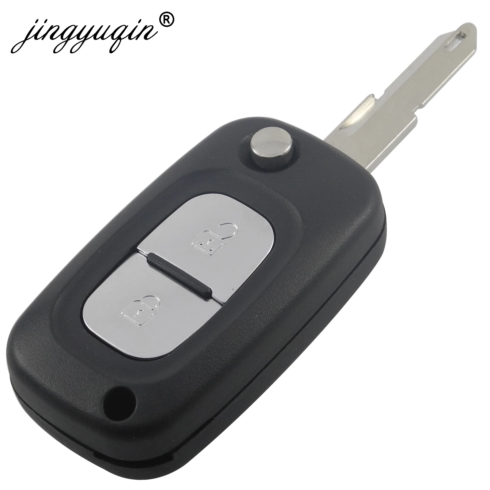 Фото Jingyuqin 2/3 кнопочный флип-ключ для автомобиля чехол-брелок для Renault Fluence Clio /Megane /Kangoo Modus Lada VA2/HU83/Ne72 Blade №3