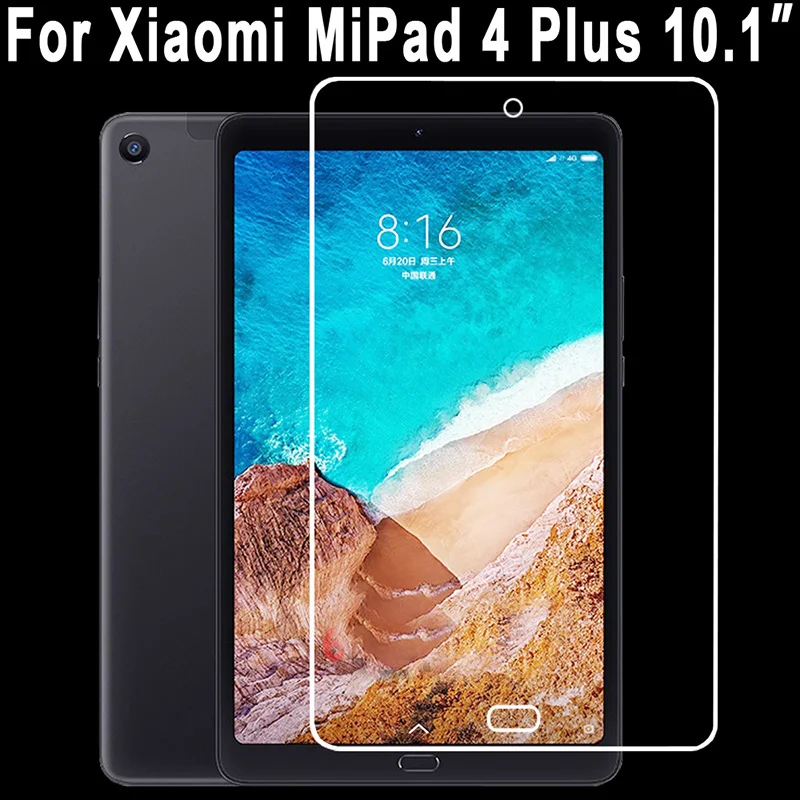 9H закаленное стекло для Xiaomi Mipad 4 Plus Mi Pad 10 1 дюймов Защитная пленка экрана 0 3 мм HD