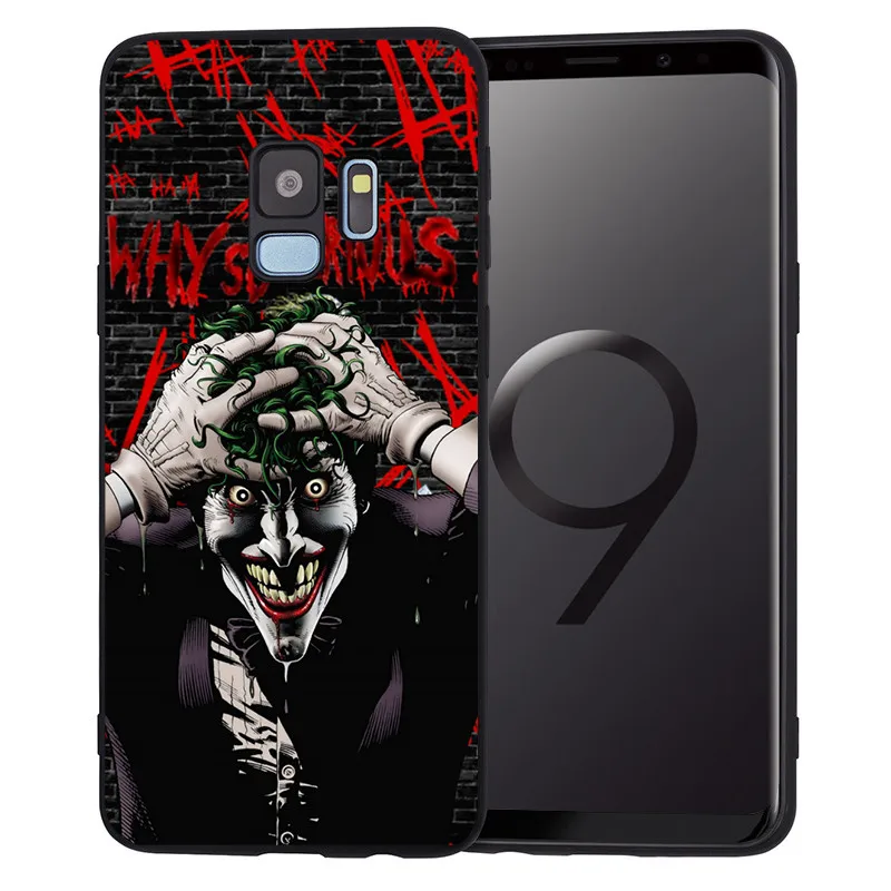 "," Джокер ", сшитый на заказ для samsung Galaxy S6 S7 край S8 S9 S10 Plus Note 8 9 A20 A30 A40 A50 A70 чехол для телефона чехол Coque чехол-футляр