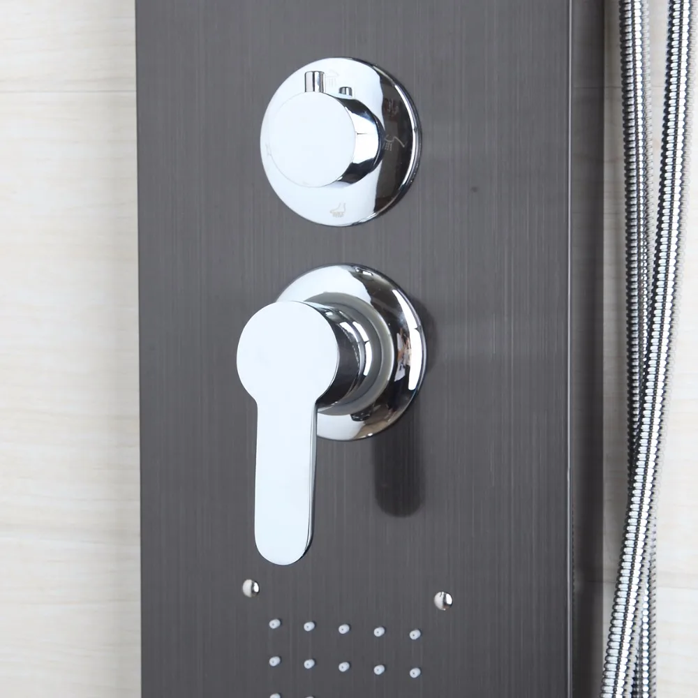 KEMAIDI Новое поступление дождевая душевая панель для ванной комнаты массажная