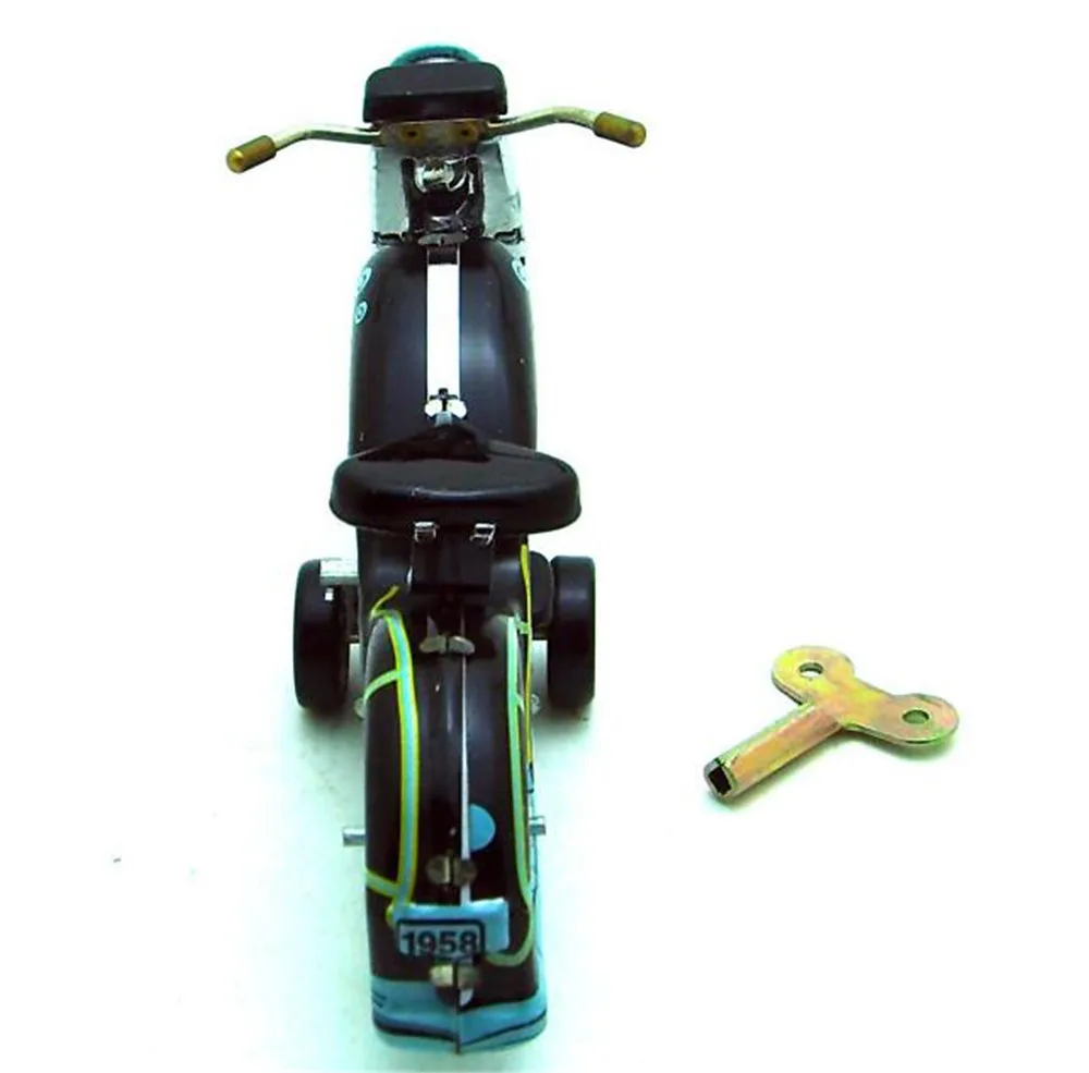 Винтажная Коллекция мотоциклов оловянные игрушки Классические заводные модели