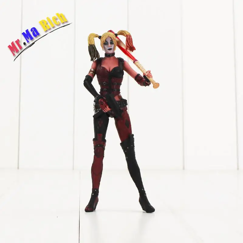 Новая модель Sytle Neca Harley Quinn ПВХ фигурка Коллекционная игрушка 18 см|Игровые фигурки