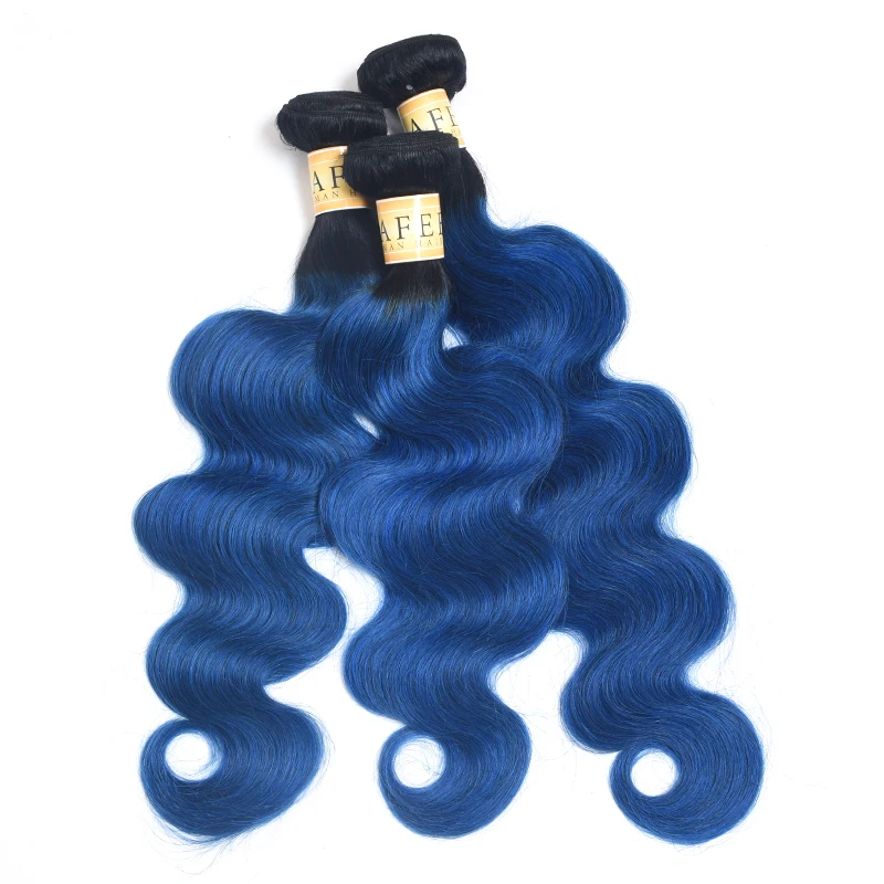 AliAfee волосы 1B/фиолетовый/красный/синий/серый Omber Hair Связки бразильские волнистые