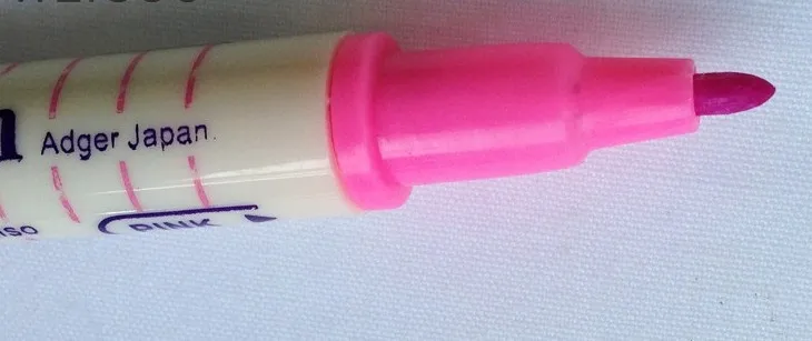 Двойная выцветающая ручка Adger гидролизная розовая фиолетовая|pen f|pen pinkpen erasable |