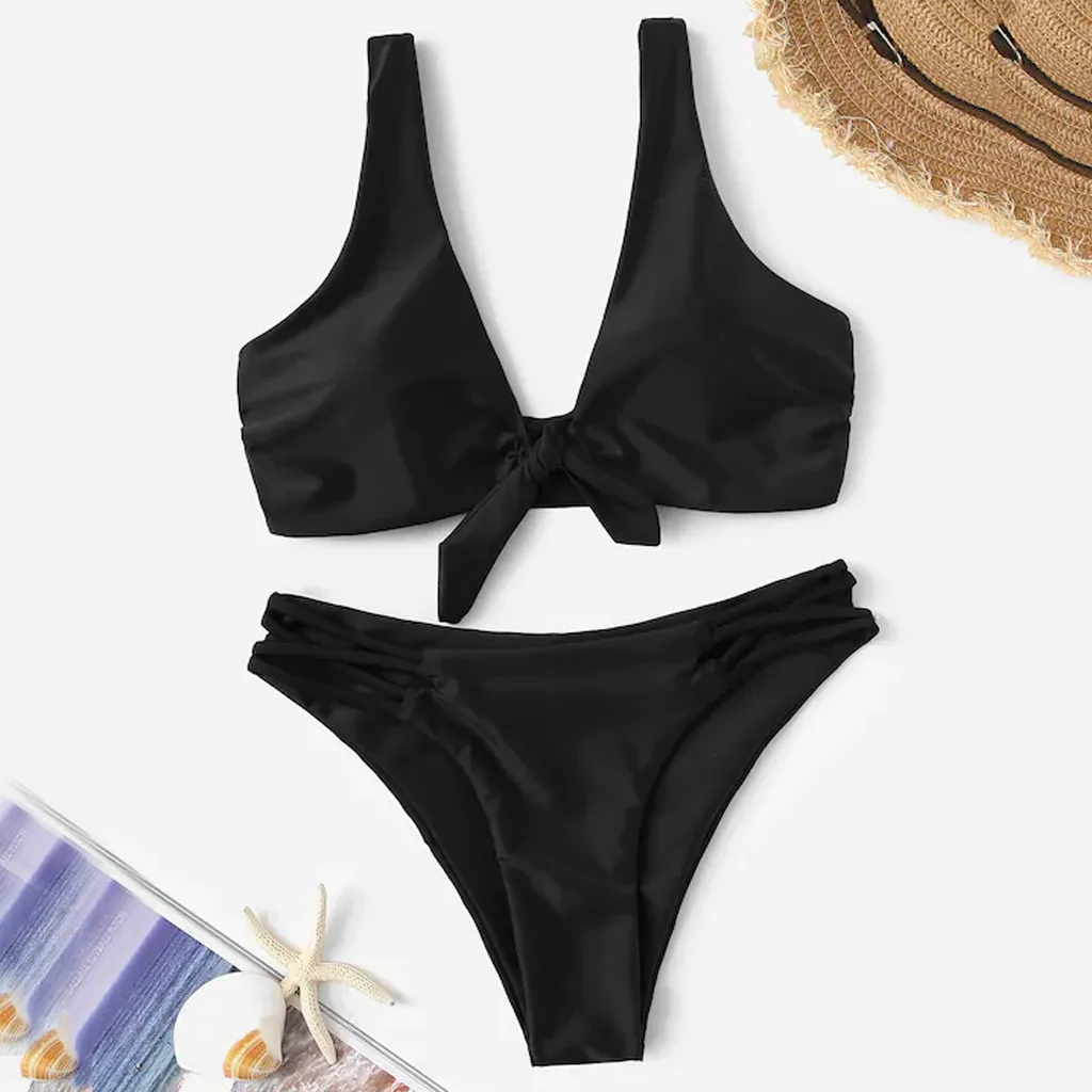 Bikini Brazillian 2019 Women Two Pieces Push-Up Set Swimsuit Swimwear Beachwear Female Swimming Biquini Maillot De Bain | Женская одежда