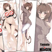 Kantai Collection Yamato Sexy 18R милый Аниме Dakimakura декоративная наволочка