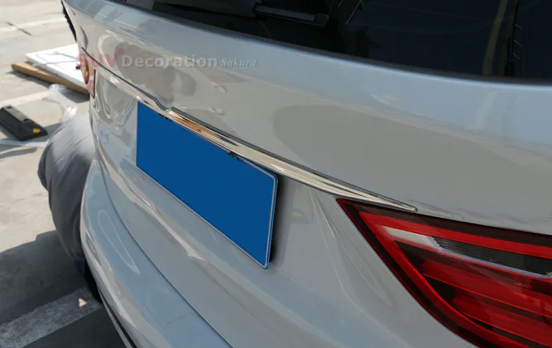 Молдинги для крышки багажника из нержавеющей стали 7 мест BMW 2 серии Gran Tourer (F46) 2015