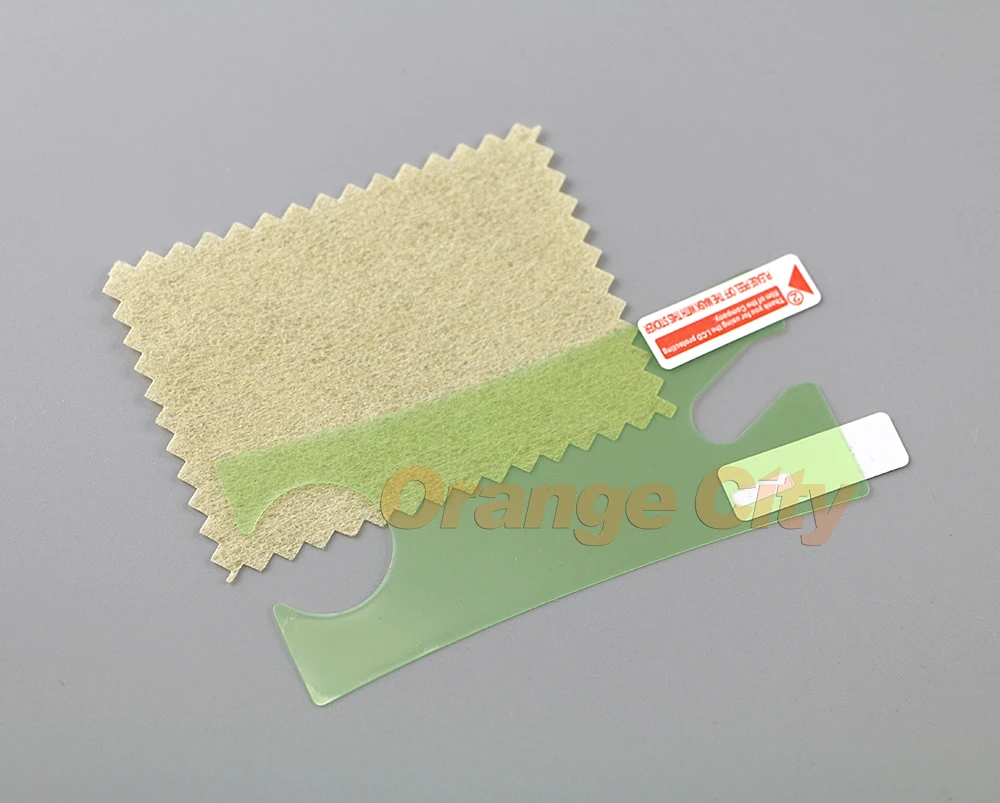 50 комплектов прозрачная защитная пленка для экрана Gameboy с чистой тканью GBM|protector