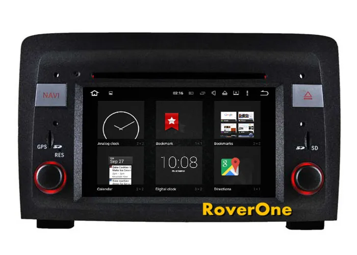 Для Fiat Idea Lancia Musa Android 7 1 6 2 ''Автомобильный мультимедийный плеер авторадио радио