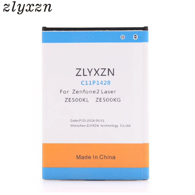 Аккумулятор ZLYXZN C11P1428 3100 мАч для Asus Zenfone 2 Zenfone2 Laser ZE500KL ZE500KG | Мобильные телефоны и