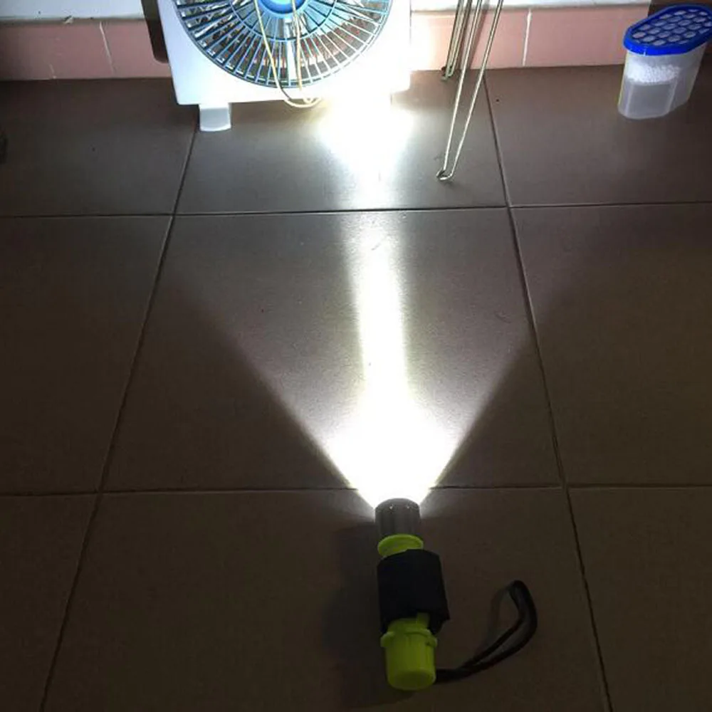 Профессиональный фонарик T6 LED для дайвинга подводный водонепроницаемый свет XM L t6