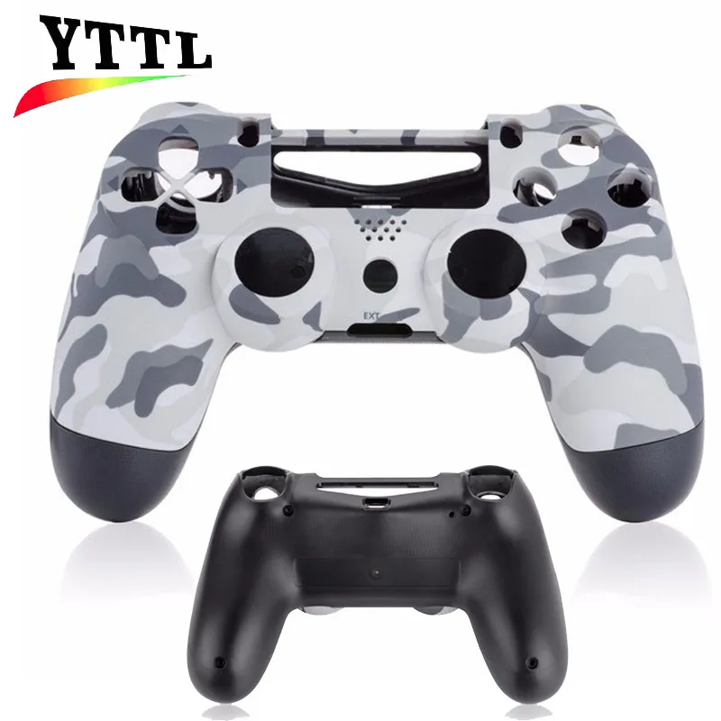 Замена очечник Камуфляжный Передний + задний корпус Корпус Крышка для PS4