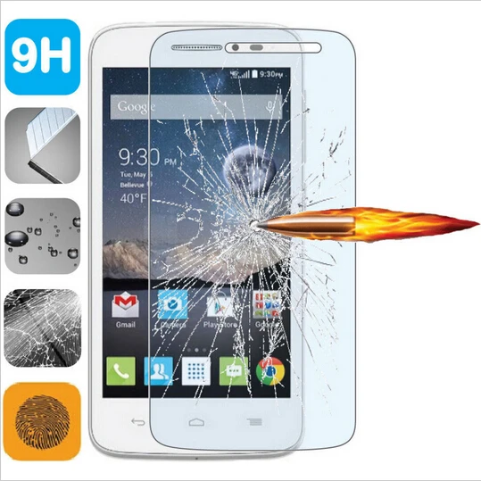 Закаленное защитное стекло для Alcatel One Touch Pop 2 (4 5) M5 5042 5042X защитная пленка экрана|m5