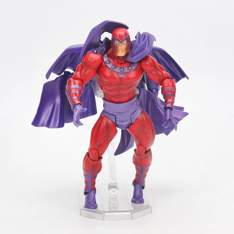 Revoltech серии Marvel Мстители Endgame Железный человек паук яд Росомаха Капитан Америка Магнето фигурка модель игрушки
