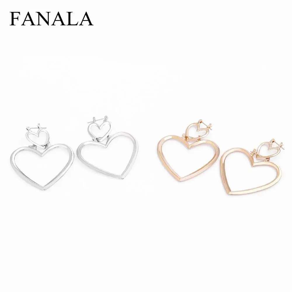 Полые наборы дикий простой 2017 Размер уха изделия Сплит 2 новая одежда love мода