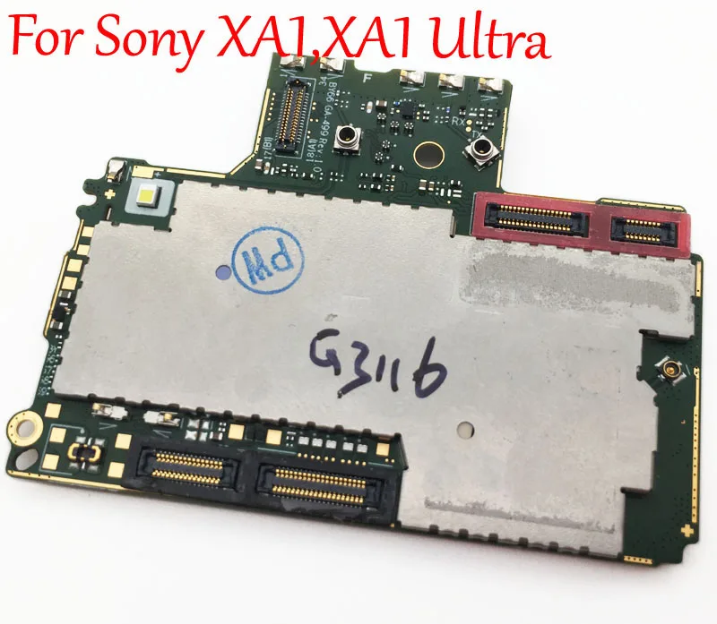 Тестовая Полная работа оригинальная разблокированная материнская плата для sony Xperia XA1 G3116 G3125 G3121 G3112, XA1 Ultra G3226 электронная панель