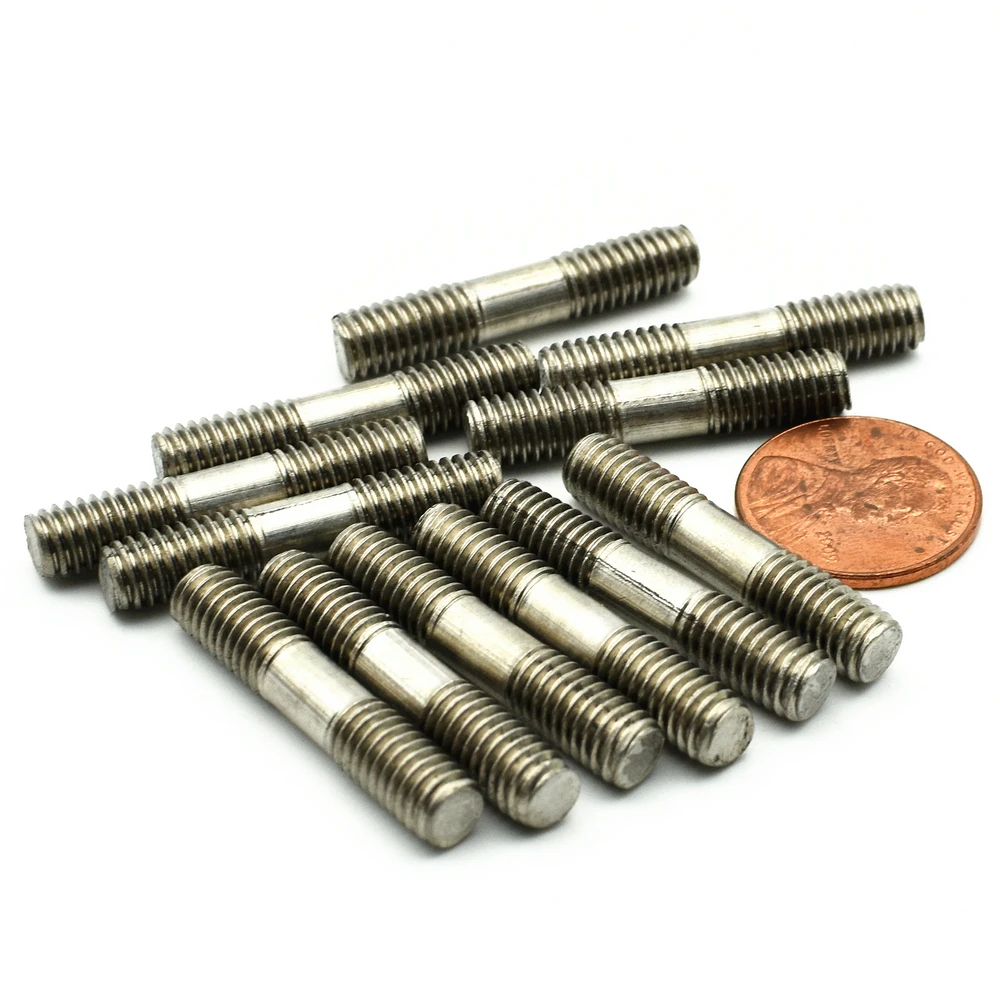 Титановый болт M8 x200mm Ti болты с двойной головкой Ti цвет не полированный класс 2 титановый винт титан крепеж