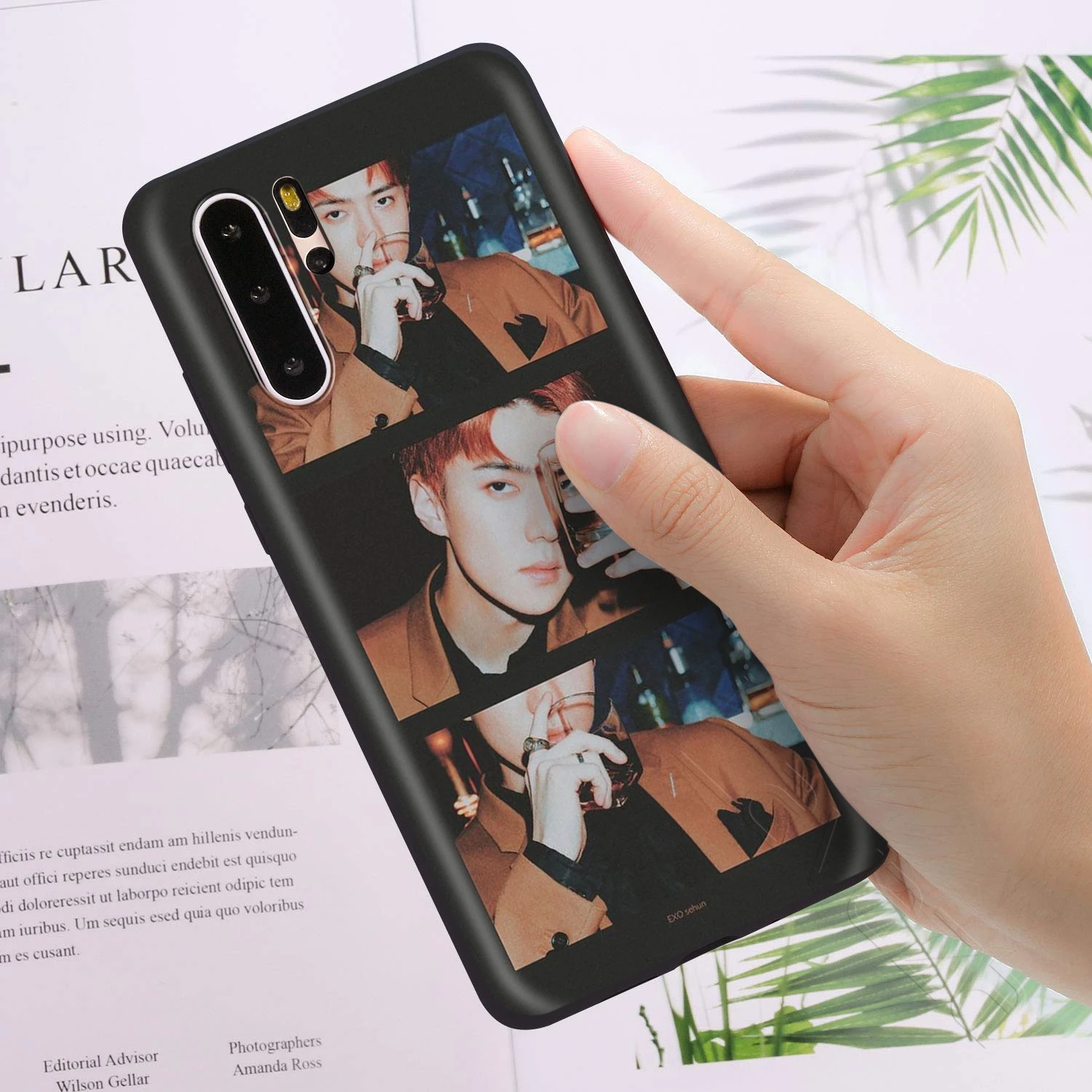 Чехол Lavaza EXO Baekhyun для Huawei Mate 30 20 Honor 6a 7a 7c 7x 8C 8x 9 10 Nova 3i 3 Lite Pro Y6 2018 |